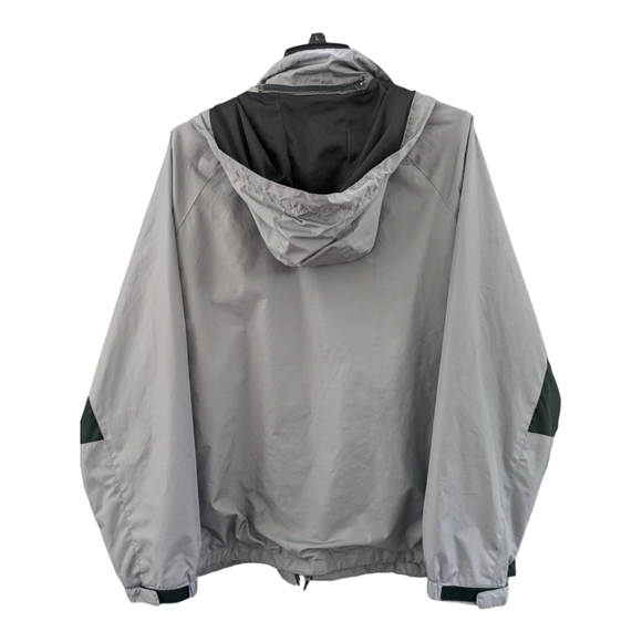 New Balance Men's Gray and Black Lined Windbreaker - Full Zip Size XL - Picture 2 of 12